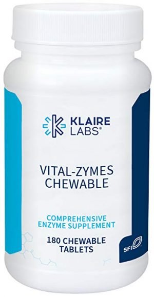 Klaire Labs Vital-Zymes Chewable Digestive Enzymes